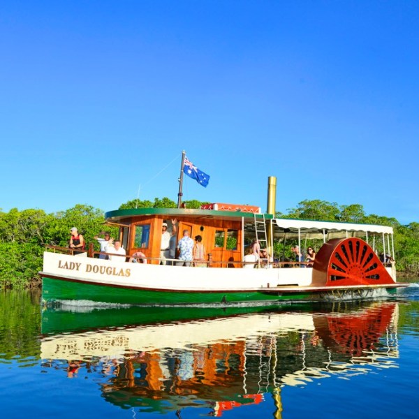 a small boat in a body of water